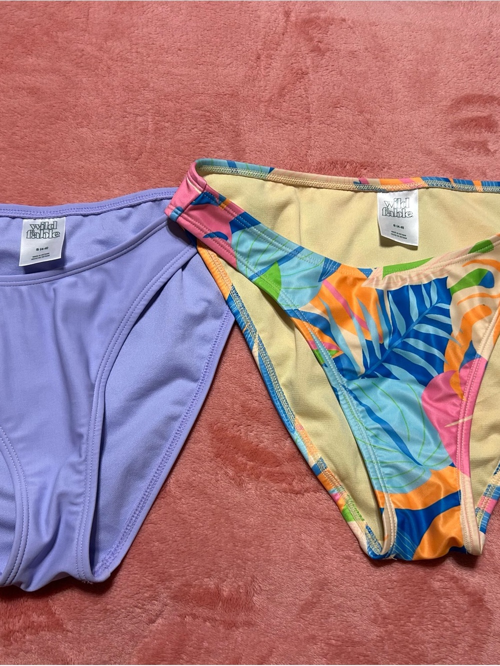 Bikini Bottoms - wild fable - 2 pair